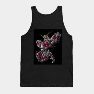 Gundam unicorn Tank Top